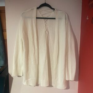 Moral Fiber Cream Women's Cardigan